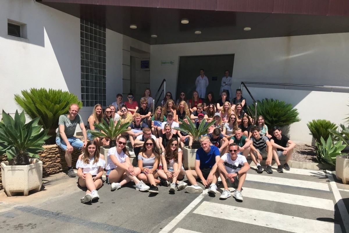 40 estudiantes holandeses visitan Escobi
