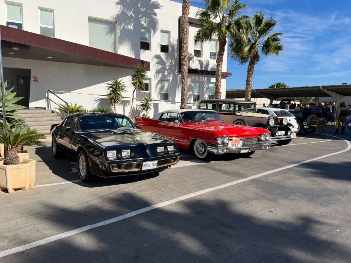 Escobi, parada de la XXV Ruta de Vehículos Antiguos de Almería 