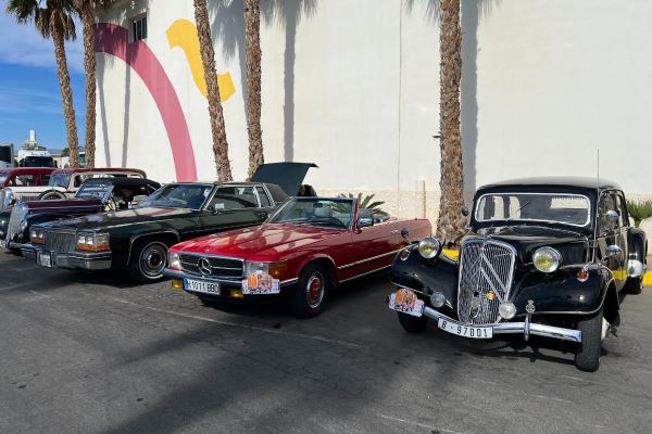 Escobi, parada de la XXV Ruta de Vehículos Antiguos de Almería 