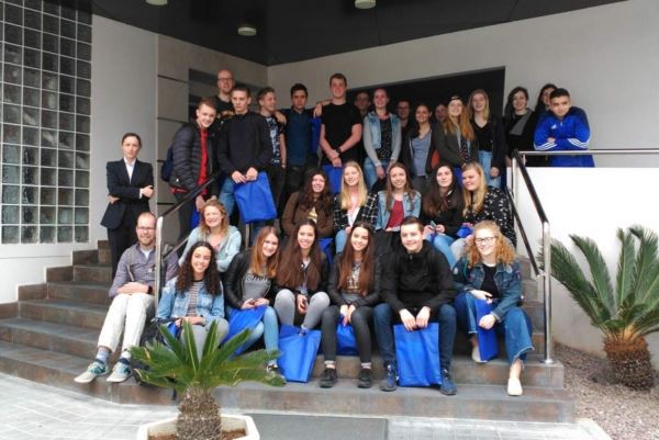 Nueva Visita de Estudiantes del Veenlanden College de Holanda