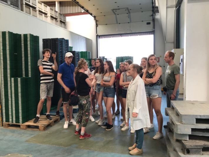 40 estudiantes holandeses visitan Escobi